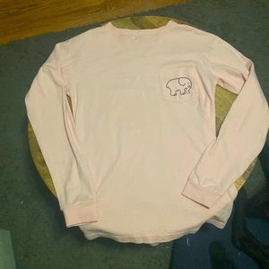 I am selling a cute pink long sleeve that is frame ivory ella